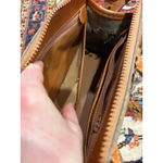 Dooney & Bourke Vintage Small Pebble Leather Crossbody Satchel Taupe Tan Photo 10