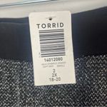 Torrid New Relaxed Fit Jogger Comfortable Knit Shimmer Black 2X 18-20 Photo 4