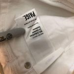 Paige Womens Amber Mid Rise Straight Ankle Jeans 25 Crisp White W/Broken Hem Photo 6