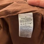 Gap Brown Eyelet scalloped hem mini dress M Photo 12