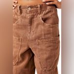 Free people New School Relaxed Jeans Brown Size M Photo 3