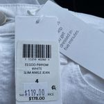 Eileen Fisher  Women's‎ White System Organic Cotton Slim Ankle Jean - NWT - 4 Photo 3
