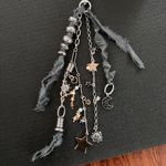 Free People  Silver and Gold Charm Keychain Photo 2