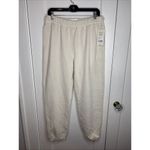 Mate the Label  Organic Fleece Relaxed Pocket Sweatpant Bone Large $128 Photo 4