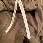 Anthropologie  Pintuck Embroidered Mini Dress Color Seaweed Cotton Modal Size XS Photo 6