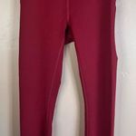 Lululemon Instill HR 25” Smooth Cover Fabric Smoky Red Size 2 Women's Leggings Photo 0