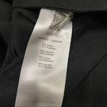 ASICS Black Cropped Hoodie with Open Slit Shoulder Insert Detail Size Medium Photo 3