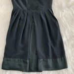 Walter Baker Silk Black Midi Dress Open Back Bow Detail Cocktail Party Size 0 XS Photo 8