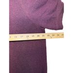 Roots Canada  Burgundy Textured Knit Short Sleeve Sweatshirt Top Comfy Cozy Med Photo 5