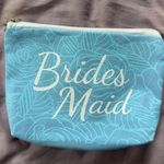 Bridesmaid Pouch Blue Photo 0