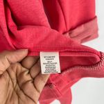 Skies Are Blue  Blazer Jacket Womens M Heather Coral Pink Notch Lapel Open Front Photo 8