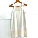Club Monaco  Nimah White / Sheer Size 2 Sleeveless Mini Dress Photo 1