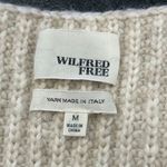 Wilfred Free Aritzia  Sweater Vest Womens Medium Alpaca Wool Blend Chunky Beige Photo 2