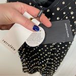 RETROFETE Cosmos Black Crystal Embellished Mini Dress NWT size xxs‎ party sexy Photo 4