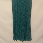 City Triangles Emerald Green Lace Floor-Length Formal Gown Size 16 Evening Dress Photo 9