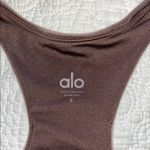 Alo Yoga  Women's Brown Sports Bra Photo 1