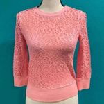 We The Free  by free people hot pink hole deconstructed sweater in size xs Photo 0