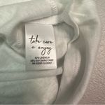 Nic+Zoe  White Twist Front V-Neck Tee Photo 5