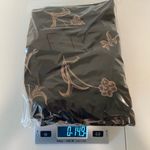 Erika EUC Vintage Studio women’s brown green floral button down shirt medium Photo 7