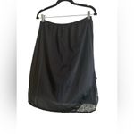 Bali Woman’s Elegant Black Lace Trim slip Size 1X Photo 8