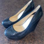 Gianni Bini Lizzie Wedge Platform Pump in Black - size 9 Photo 1