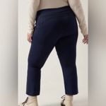 Athleta NWT Headlands Hybrid High Rise navy pull on Pant Size 12 T Photo 5