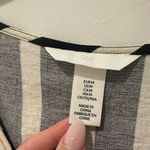 H&M Chic Striped V-Neck Rouged Business Casual Dress Photo 1