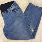 Abercrombie & Fitch  Maternity Ankle Straight Jeans 12R Distressed Photo 6