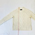 Abercrombie & Fitch Knitted Mockneck Sweater - Ivory - XS Photo 12