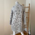 Talbots OMBRE ANIMAL PRINT FLYAWAY CARDIGAN Medium Grey Charcoal Photo 5