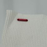 n:philanthropy White Ribbed Off Shoulder Long Sleeve Sweater NWT size Large Photo 7