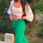 SheIn Green jeans Photo 2