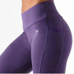 Gymshark  dry sculpture leggings rich purple Photo 2