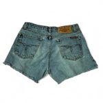 Paris Blues Paris Blues Originals Vintage Denim Jean Shorts Womens Frayed Hem Light Wash Photo 1