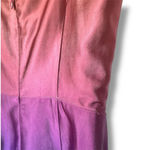 Elliatt  Transference Dress Pink Purple Blue Ombre Asymmetrical Mini Dress XS Photo 3
