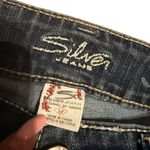 Silver Jeans Y2K Silver Size 28x31 Suki Surplus Bootcut Jeans Distressed Flap Pockets Western Photo 2