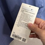 Lululemon Long Cotton Crewneck Tank Top size XS in water drop Photo 4