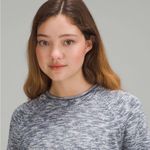 Lululemon Boxy Cotton Blend Sweater Night Sea True Navy Size Small EUC Gorpcore Photo 2