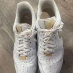 Nike gold  air force 1 size 10 Photo 8