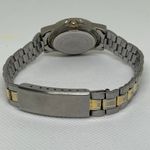 Vintage Milan date women wrist watch gold silver tone 28mm running Photo 3