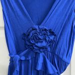 Charming Charlie  Blue Short Sleeve Tunic - Size Medium - GUC Photo 1