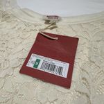 Mossimo Supply Co Ivory Tank Top Crochet Sz M Medium NWT Photo 3