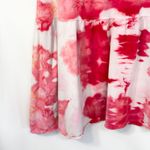 Loft Ann Taylor  Large Skirt Handmade Tie Dye Pink A Line Trumpet Preppy Boho 516 Photo 8