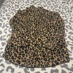 Maurice's  Tan and Black Animal Print Sweater Photo 1