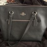 Coach Crossgrain Leather Gallery Tote Black Photo 0