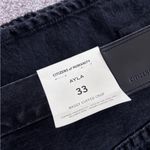 Citizens of Humanity  Ayla Embroidered Wide Leg Jeans Voila Size 33 NWT Photo 8