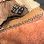 Hush Puppies Hush Puppies Brown Lined Faux Fur Ankle Bootie Boots W/side Zip Up Hippie 10M Photo 8