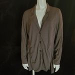 Eileen Fisher  Brown Casual Blazer (XS) Photo 1