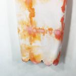 Crown & Ivy Crown Ivy Size 4 Pants Trendy Tulip Tie Dye Handmade Scalloped Pink Orange 218 Photo 6