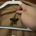 Drew NWT  Tan Camel Double Breasted Blazer Size L Photo 5